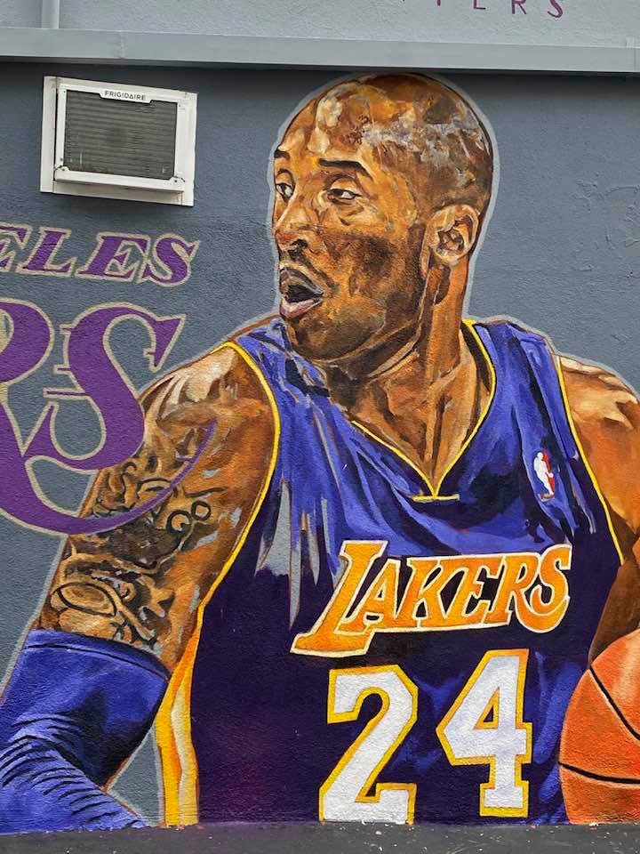 Kobe Bryant Tribute Wall LA